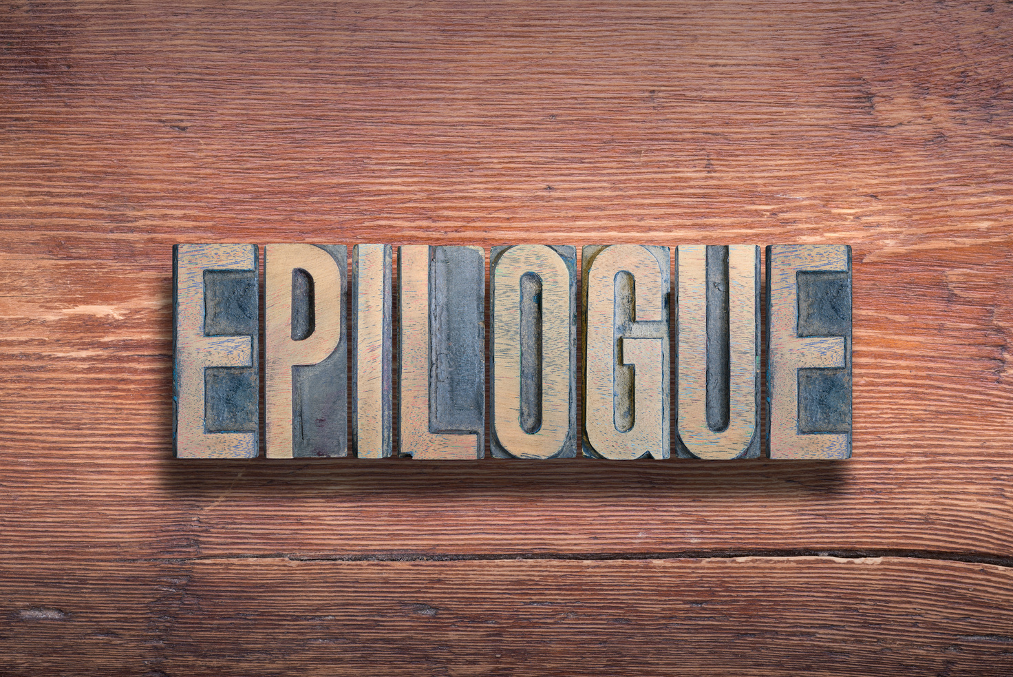 epilogue word wood